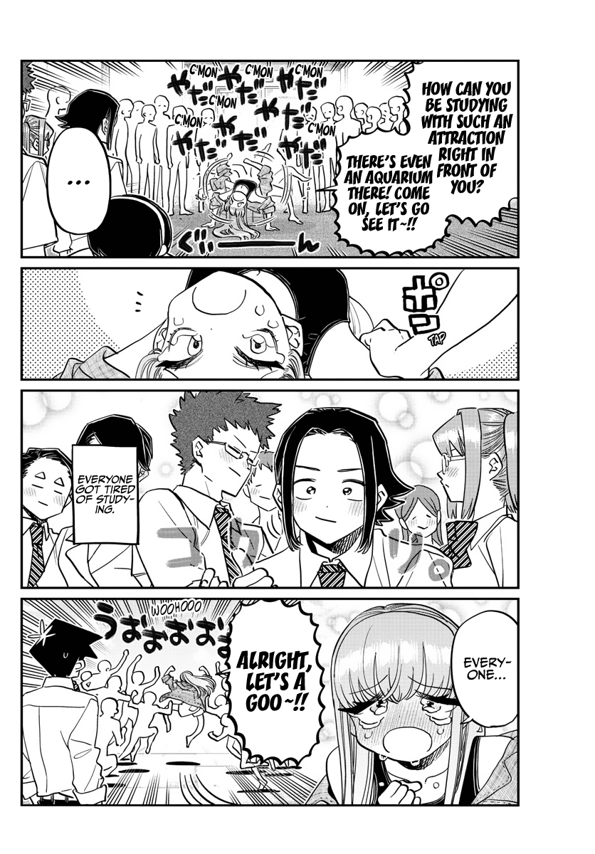 Komi-san wa Komyushou Desu Chapter 384 page 8 - Chapter 384: Study Camp 6