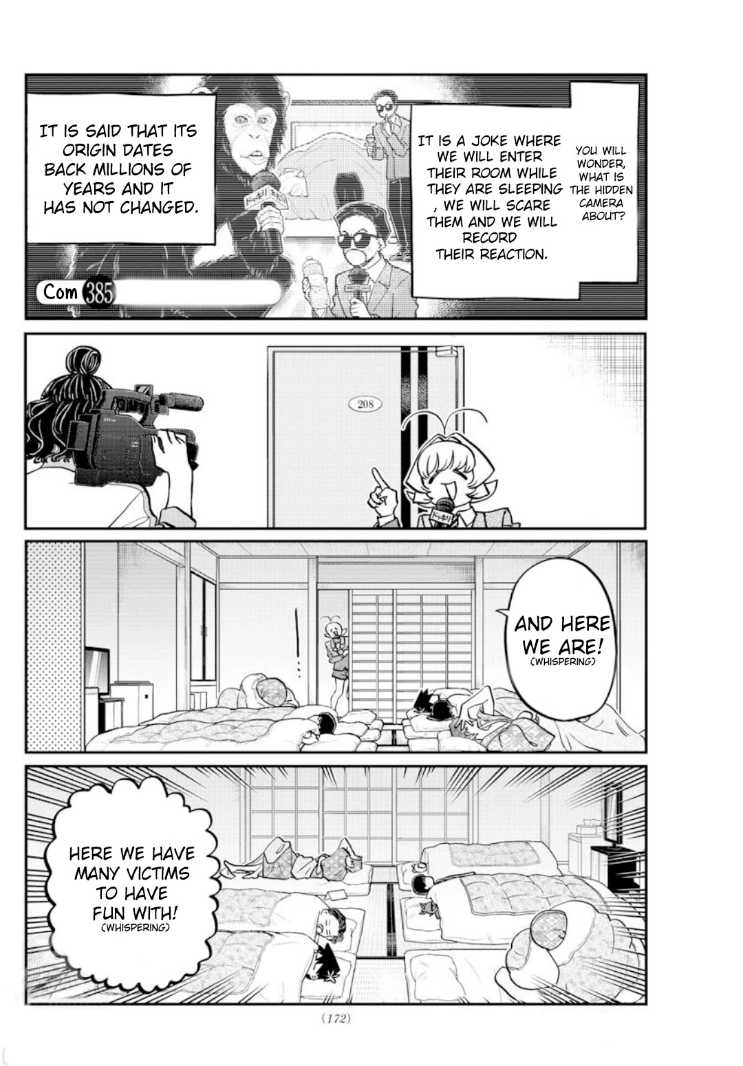 Komi-san wa Komyushou Desu Chapter 385 page 2 - Chapter 385: A surprise to wake up