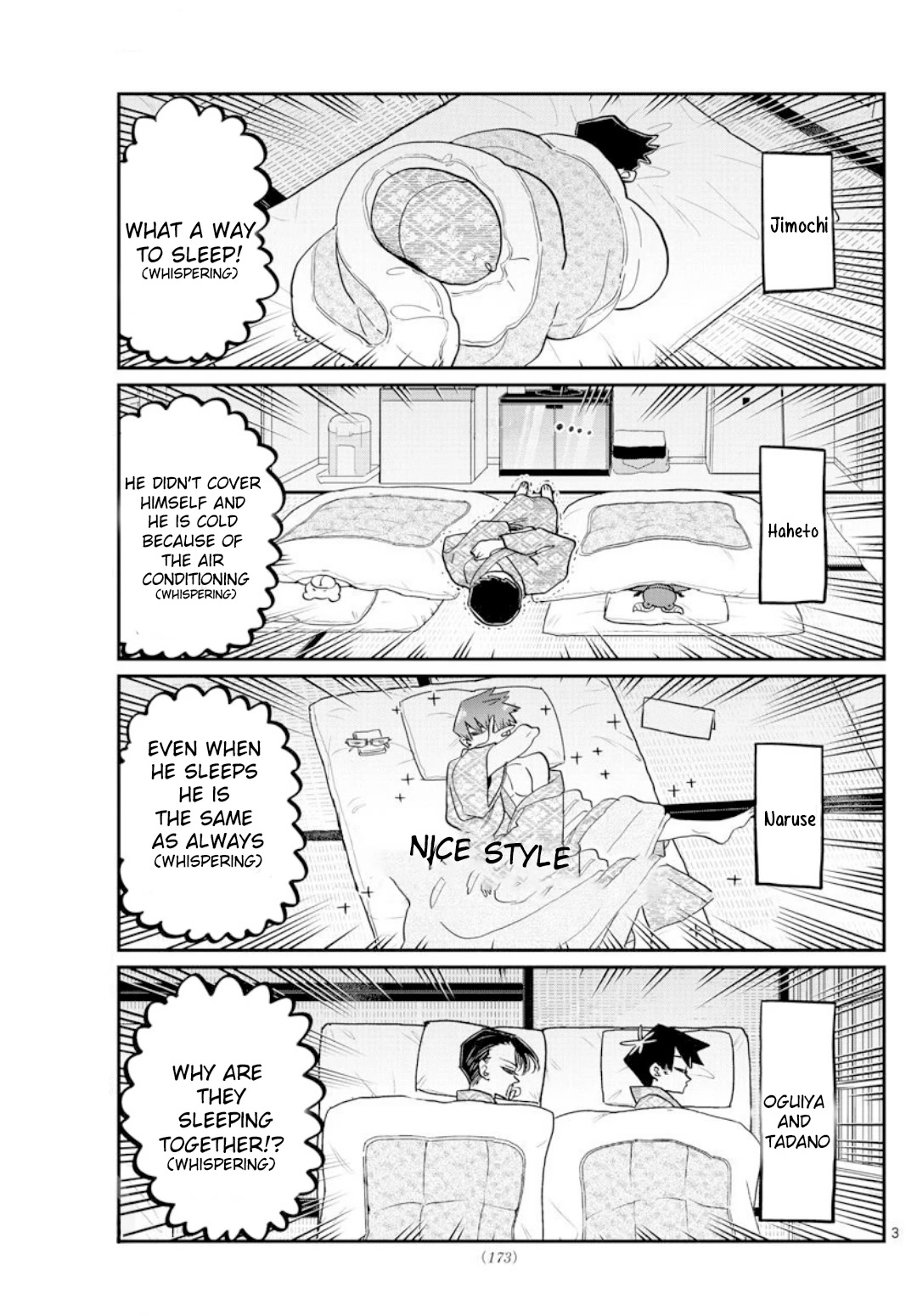 Komi-san wa Komyushou Desu Chapter 385 page 3 - Chapter 385: A surprise to wake up