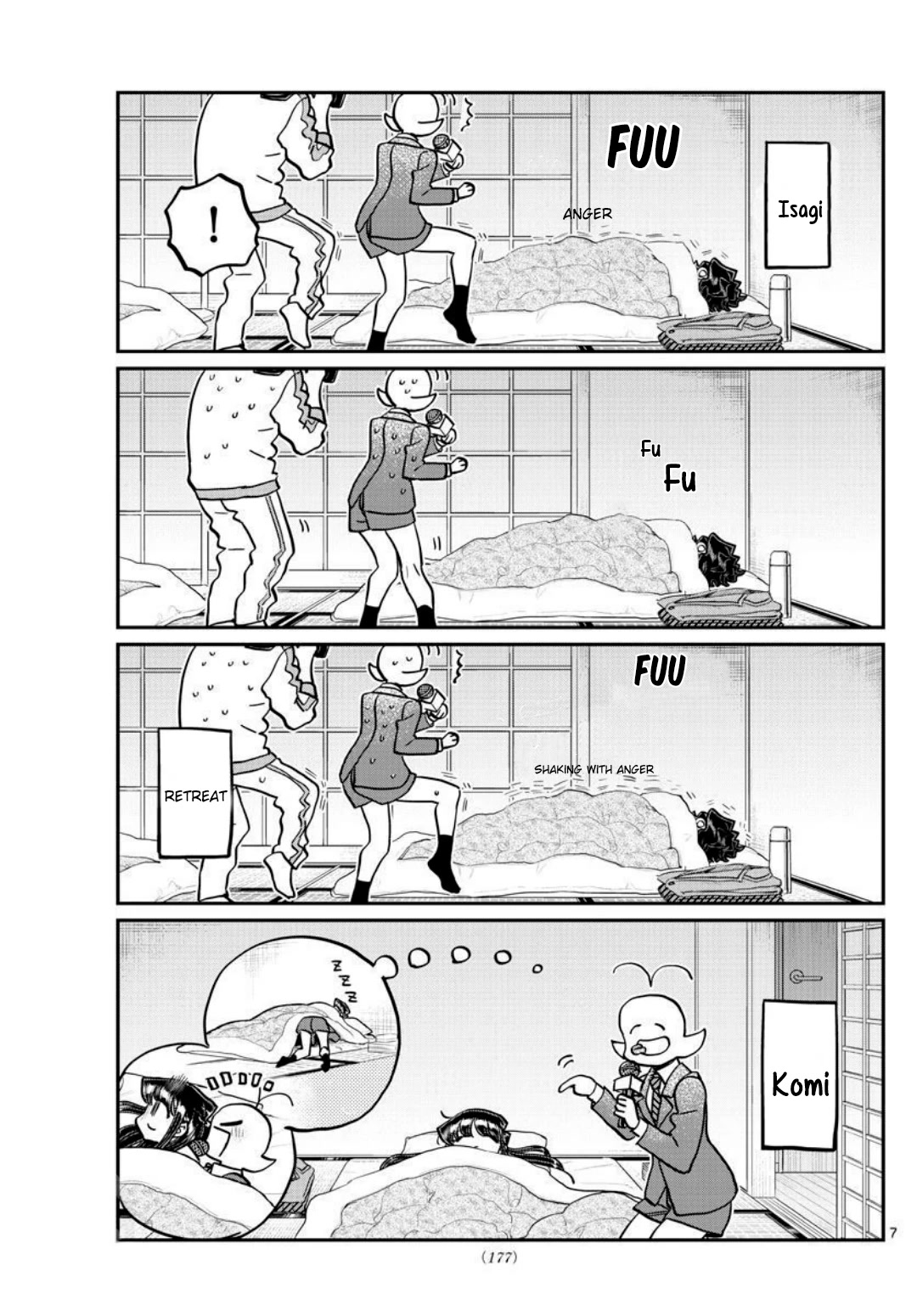 Komi-san wa Komyushou Desu Chapter 385 page 7 - Chapter 385: A surprise to wake up