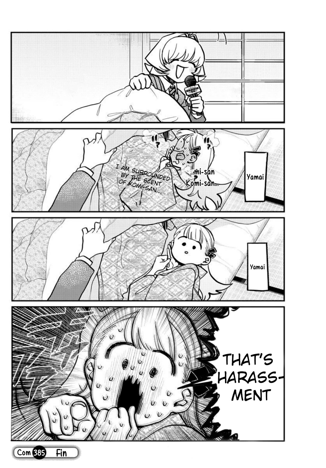 Komi-san wa Komyushou Desu Chapter 385 page 8 - Chapter 385: A surprise to wake up