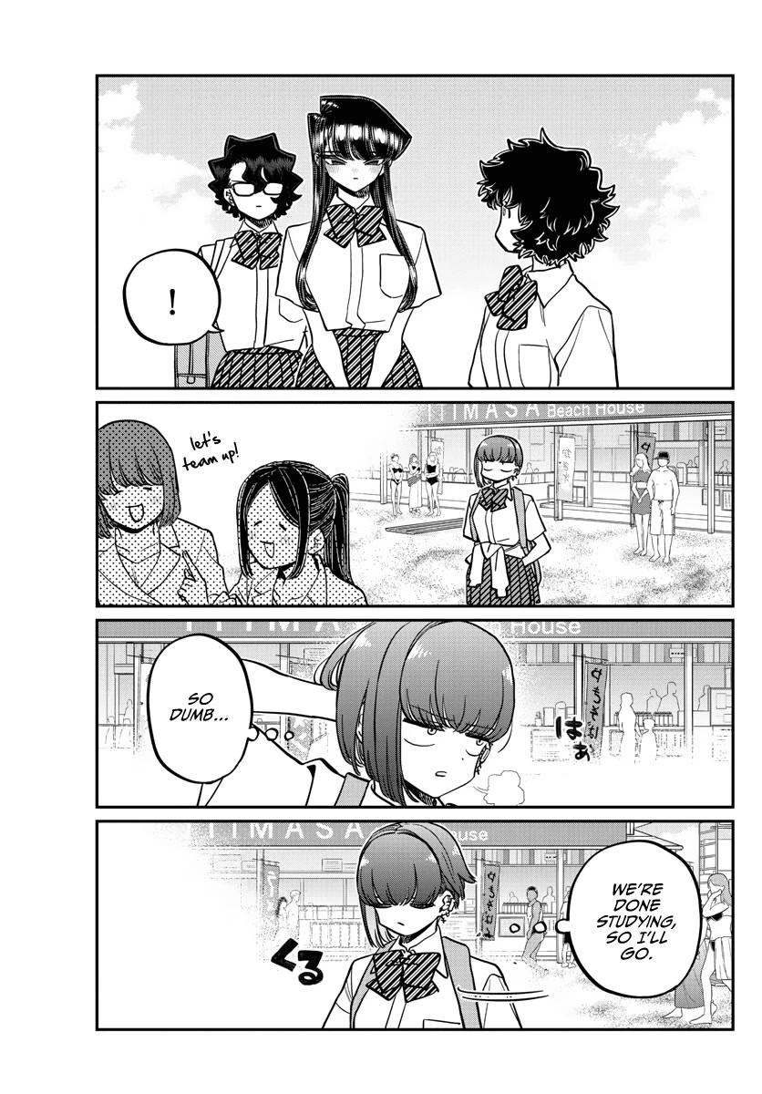 Komi-san wa Komyushou Desu Chapter 386 page 5 - Chapter 386: Final Day of Study Camp