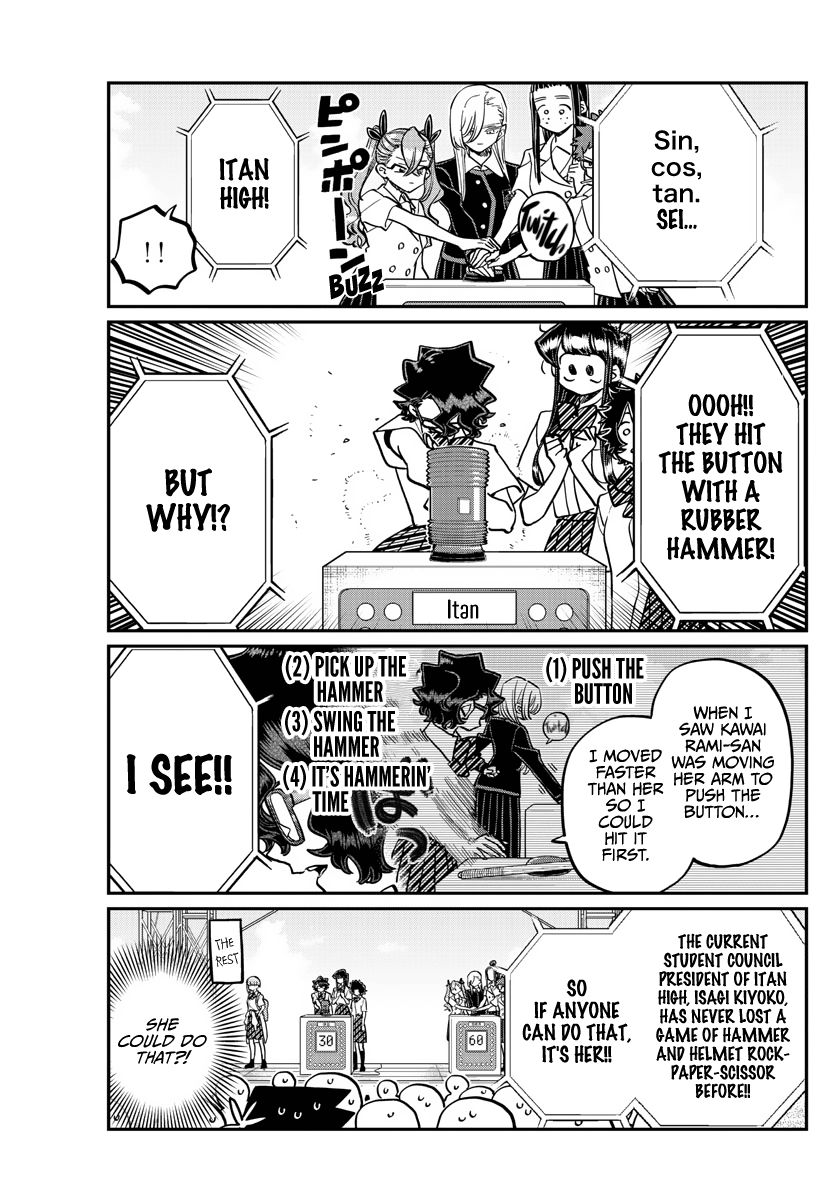 Komi-san wa Komyushou Desu Chapter 387 page 11 - Chapter 387: Final Day of Study Camp 2