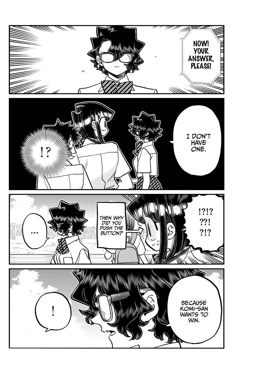 Komi-san wa Komyushou Desu Chapter 387 page 12 - Chapter 387: Final Day of Study Camp 2