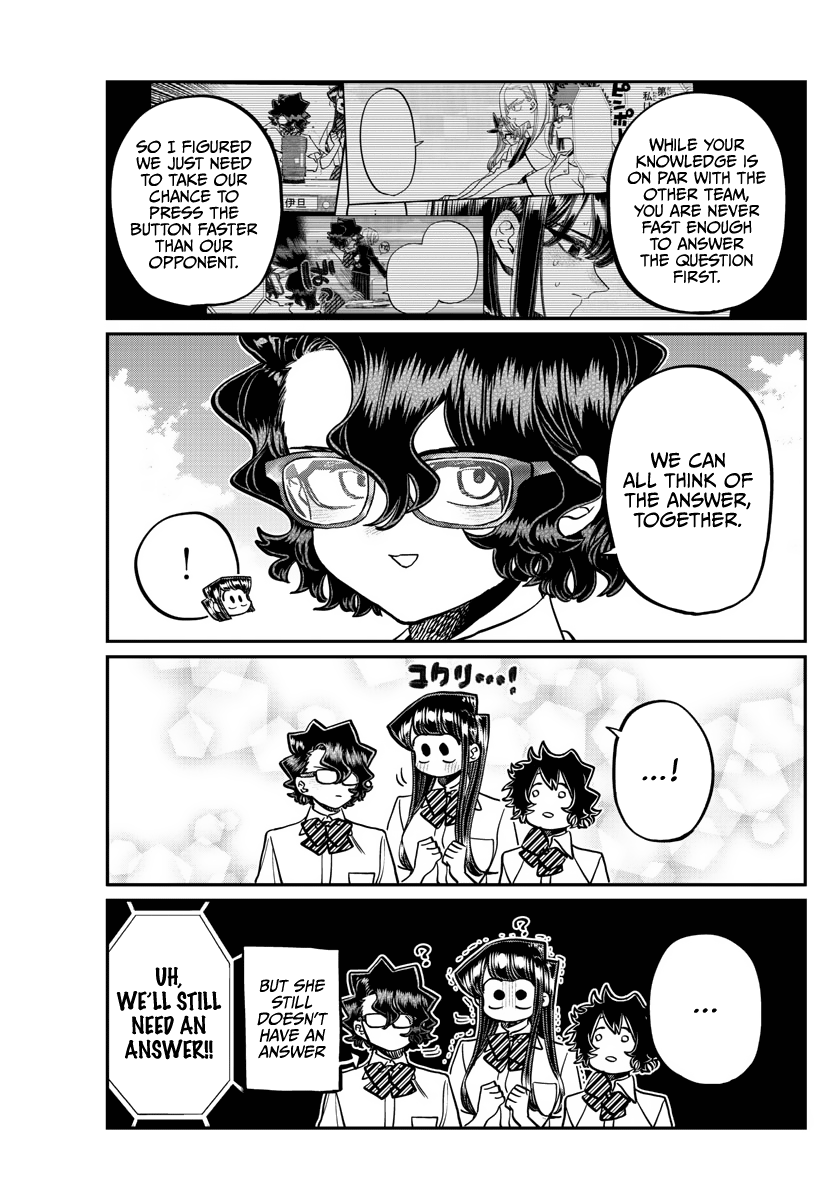 Komi-san wa Komyushou Desu Chapter 387 page 13 - Chapter 387: Final Day of Study Camp 2