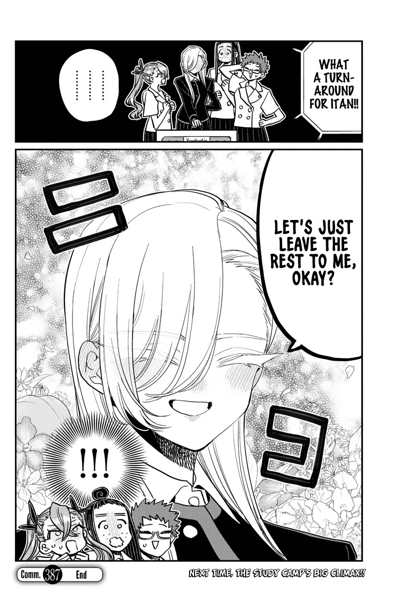 Komi-san wa Komyushou Desu Chapter 387 page 18 - Chapter 387: Final Day of Study Camp 2