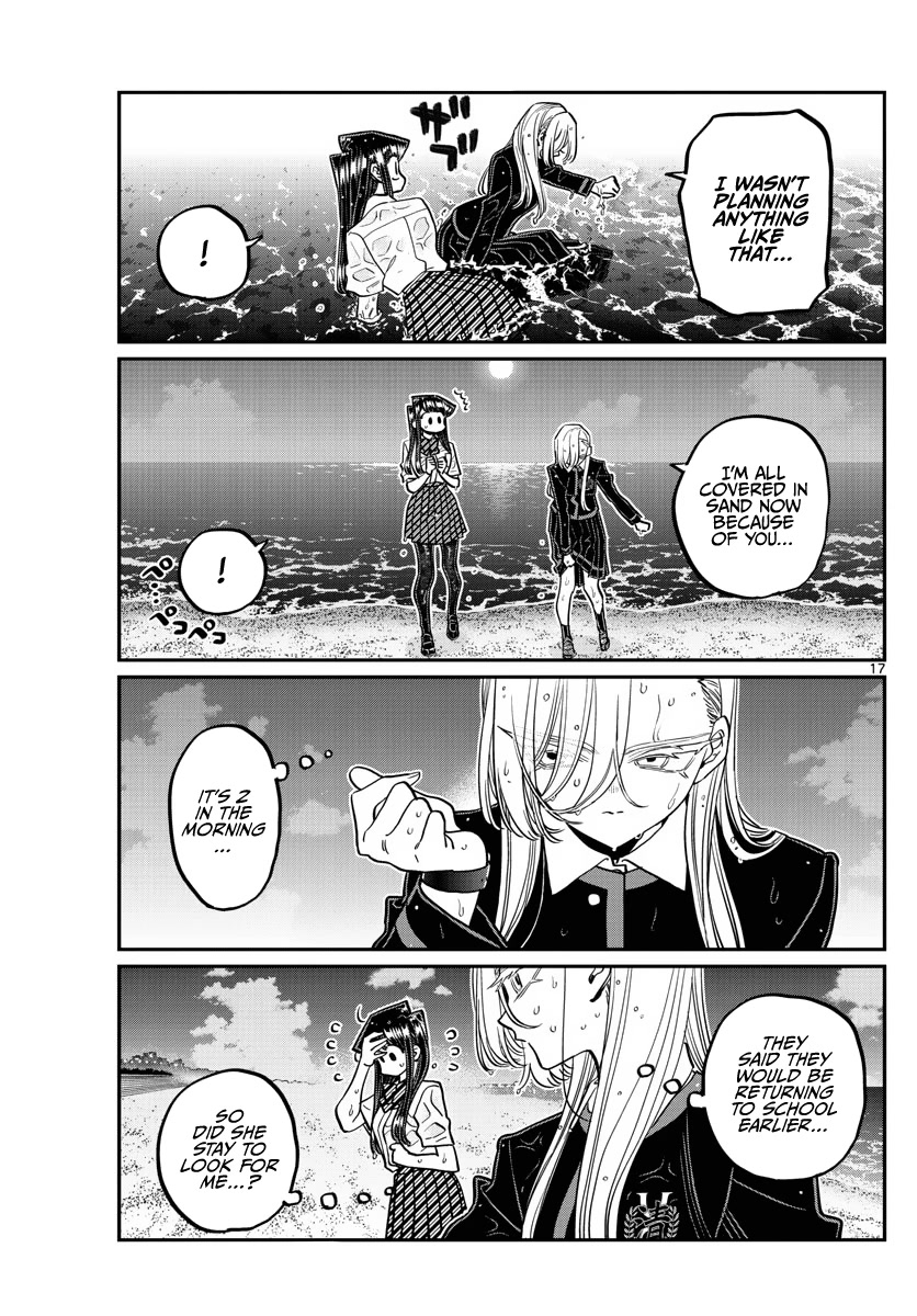 Komi-san wa Komyushou Desu Chapter 388 page 17 - Chapter 388: Final Day of Study Camp 3