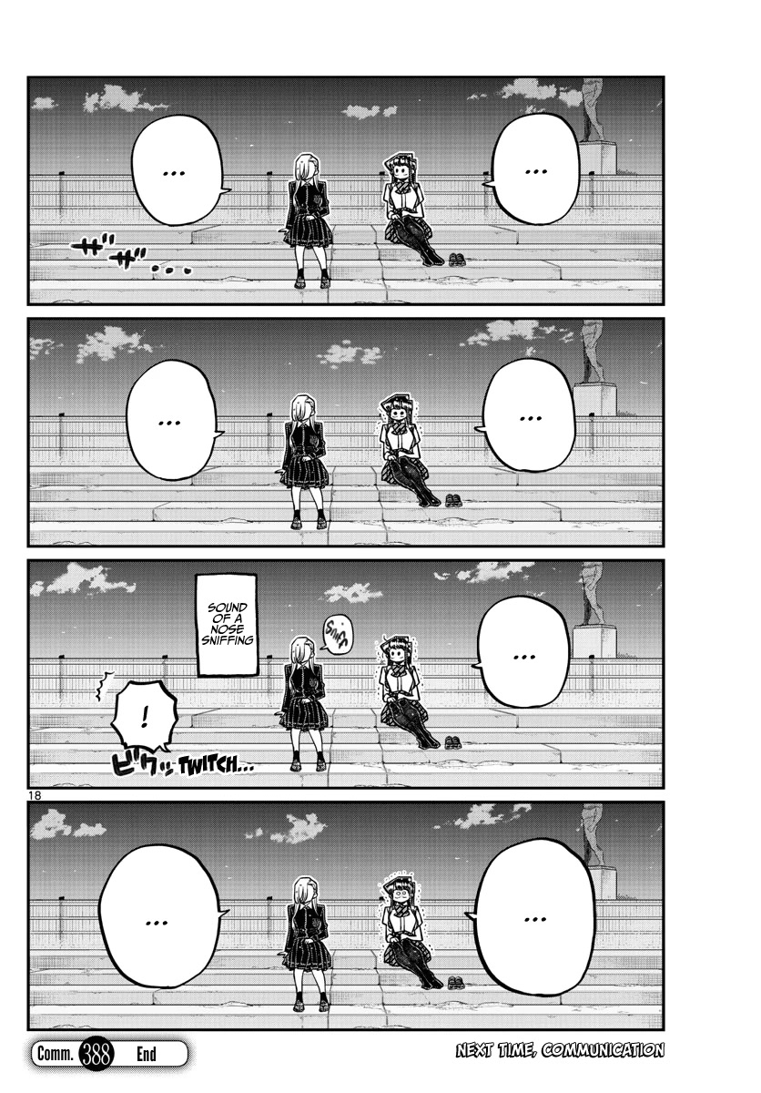 Komi-san wa Komyushou Desu Chapter 388 page 18 - Chapter 388: Final Day of Study Camp 3