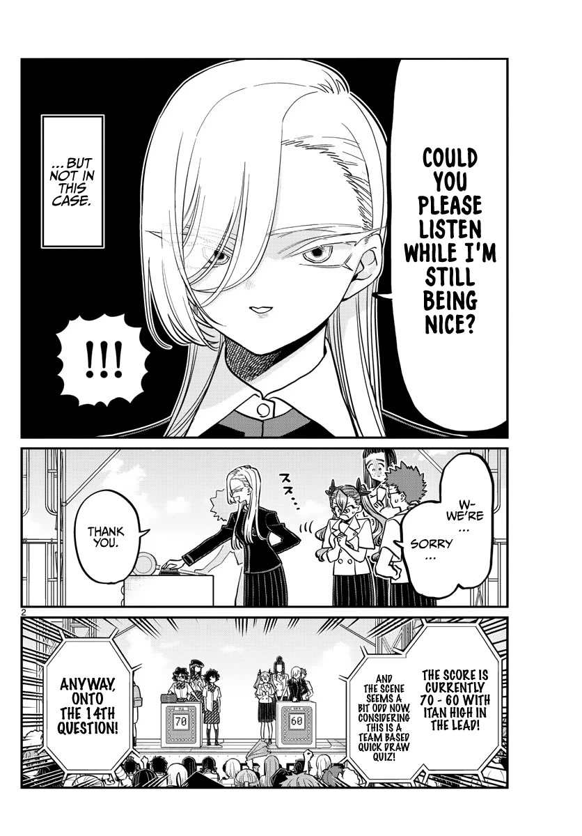 Komi-san wa Komyushou Desu Chapter 388 page 2 - Chapter 388: Final Day of Study Camp 3