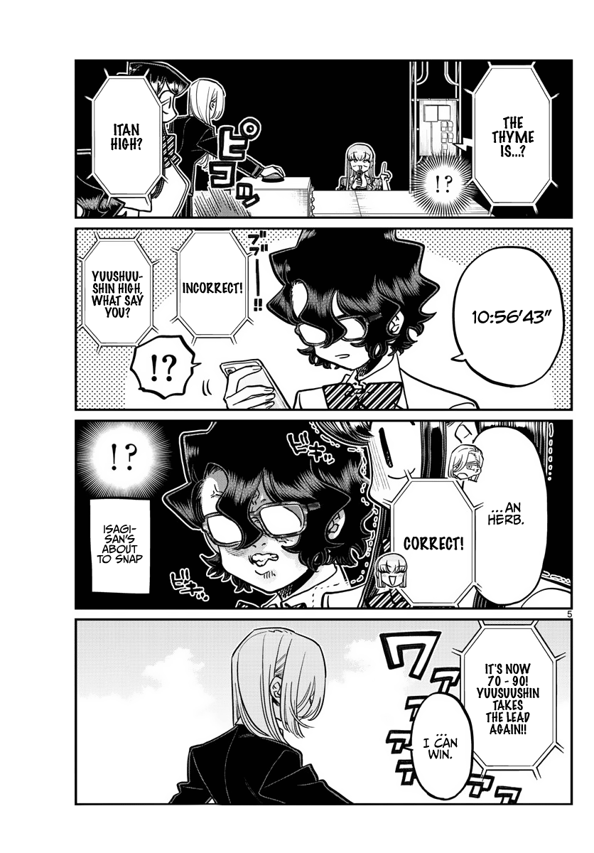Komi-san wa Komyushou Desu Chapter 388 page 5 - Chapter 388: Final Day of Study Camp 3