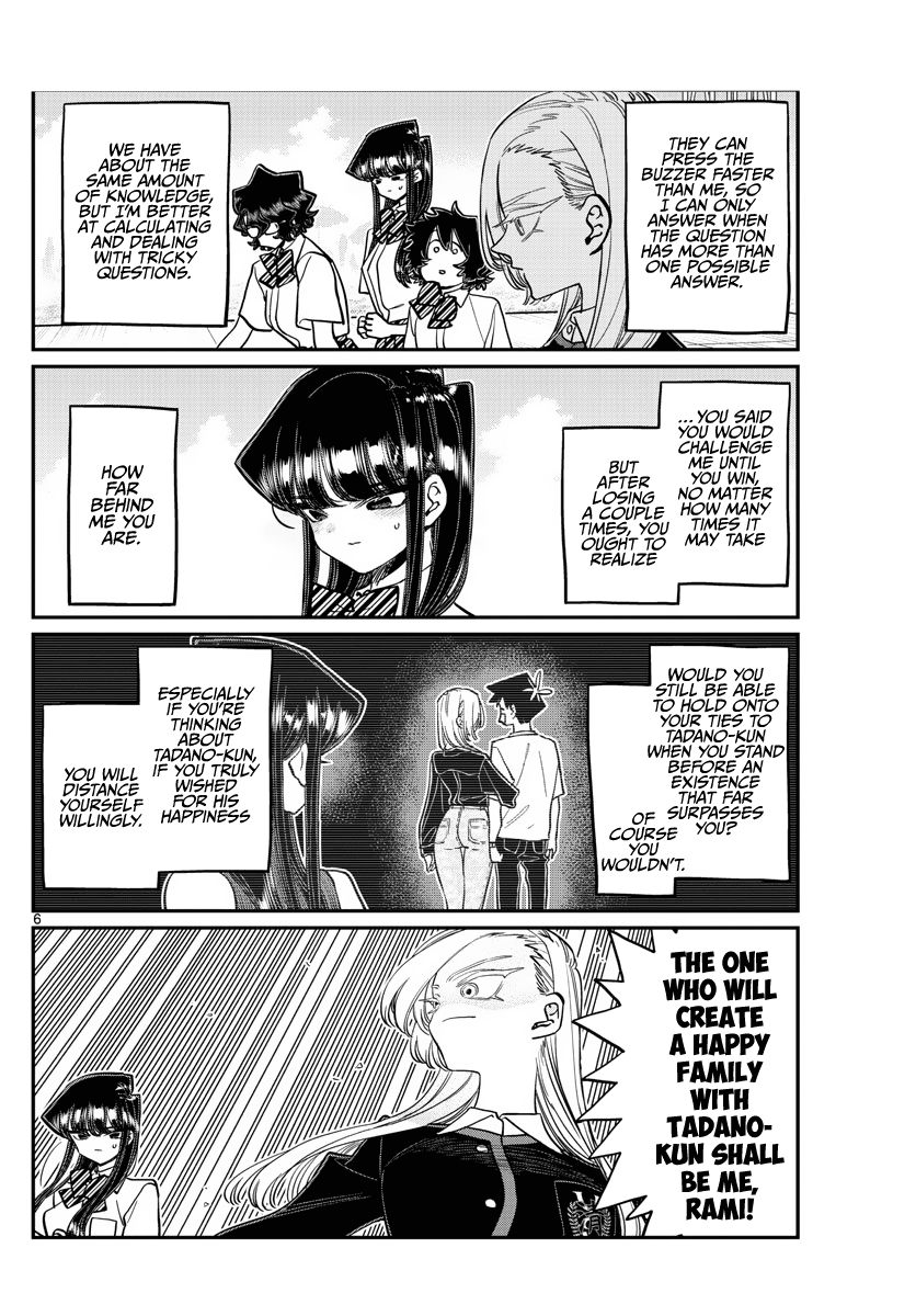 Komi-san wa Komyushou Desu Chapter 388 page 6 - Chapter 388: Final Day of Study Camp 3