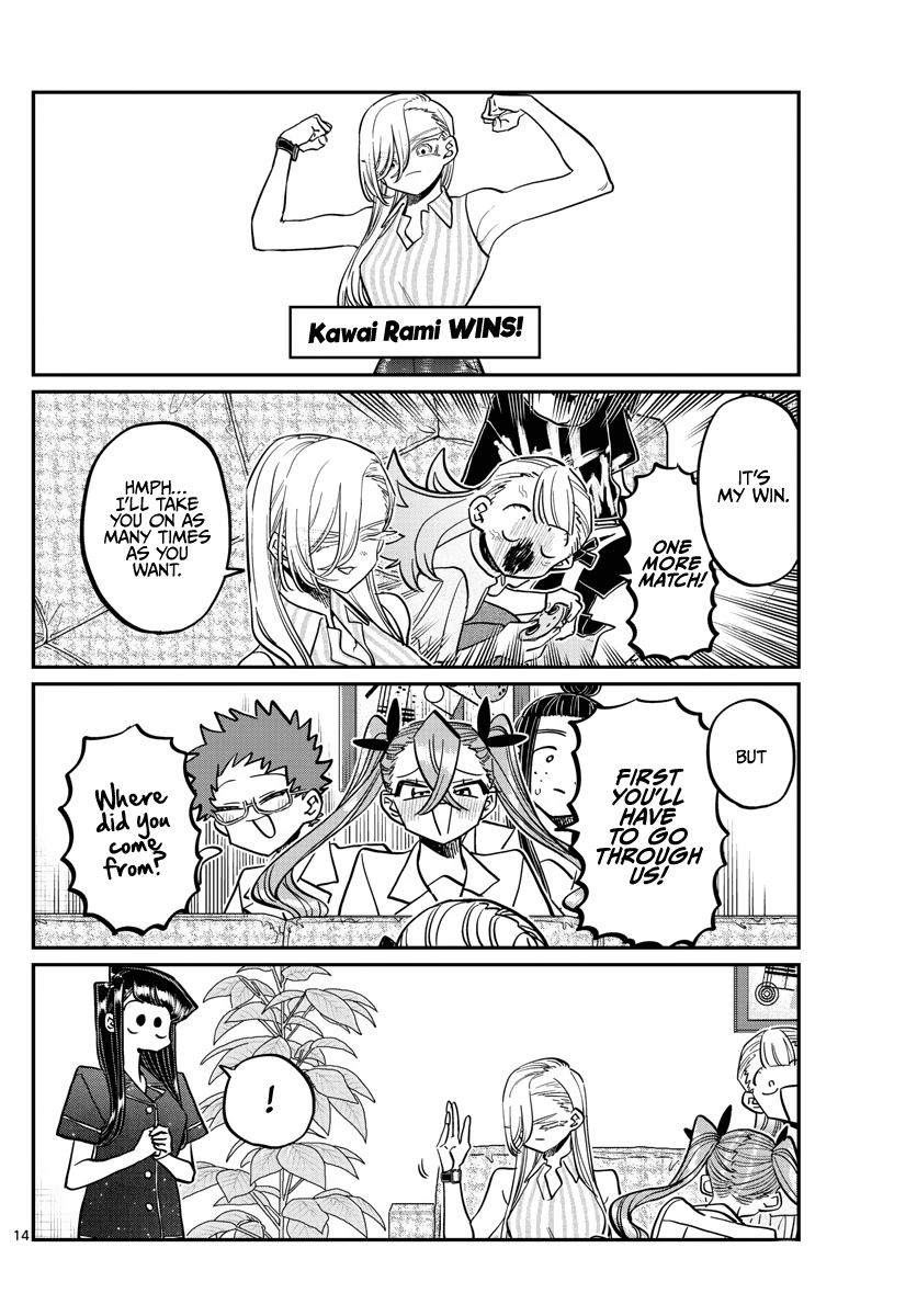 Komi-san wa Komyushou Desu Chapter 392 page 14 - Chapter 392: Kawai-san is