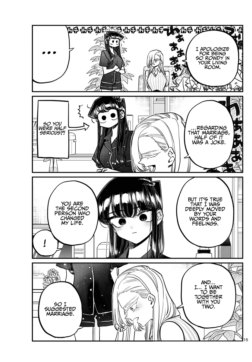 Komi-san wa Komyushou Desu Chapter 392 page 15 - Chapter 392: Kawai-san is