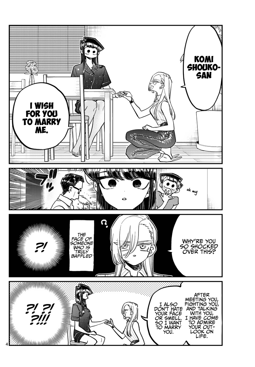 Komi-san wa Komyushou Desu Chapter 392 page 4 - Chapter 392: Kawai-san is