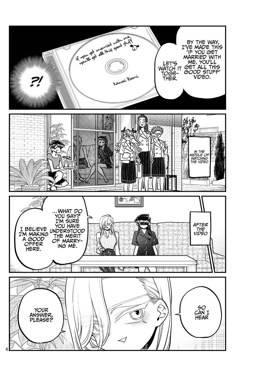 Komi-san wa Komyushou Desu Chapter 392 page 6 - Chapter 392: Kawai-san is