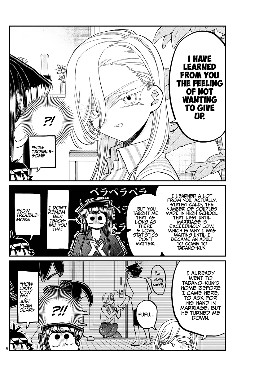 Komi-san wa Komyushou Desu Chapter 392 page 8 - Chapter 392: Kawai-san is