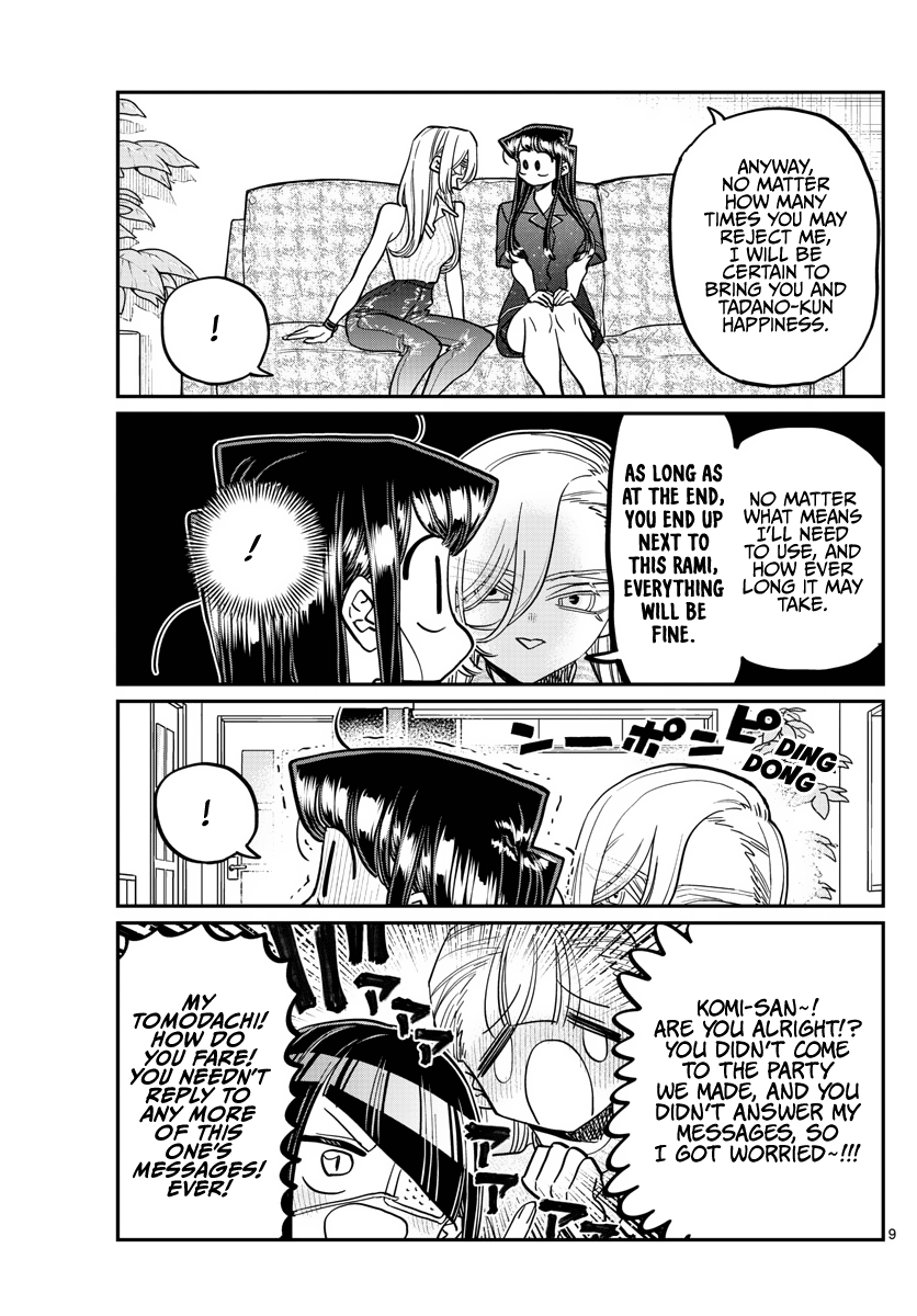 Komi-san wa Komyushou Desu Chapter 392 page 9 - Chapter 392: Kawai-san is