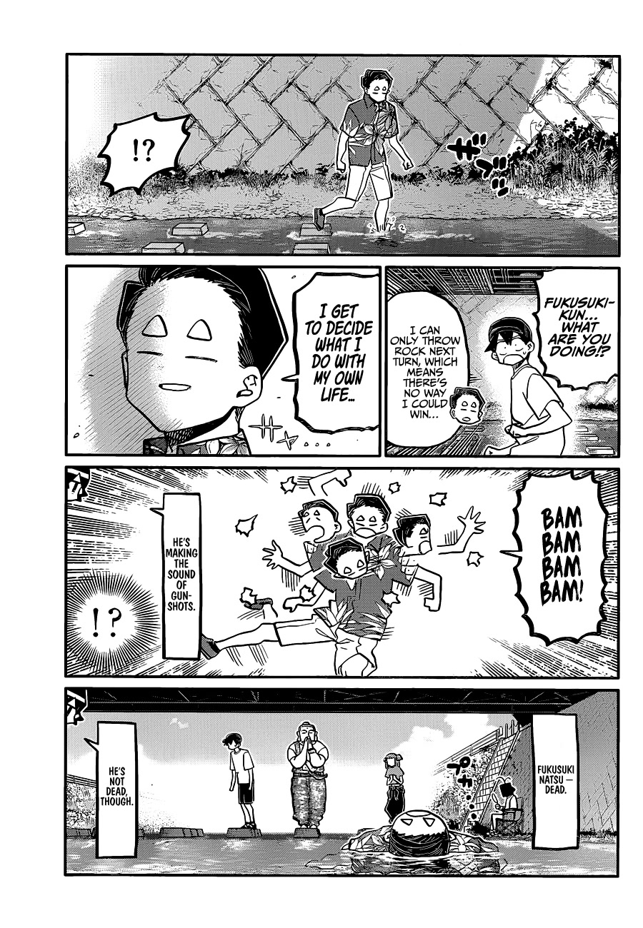 Komi-san wa Komyushou Desu Chapter 394 page 13 - Chapter 394: Riverside Death Game