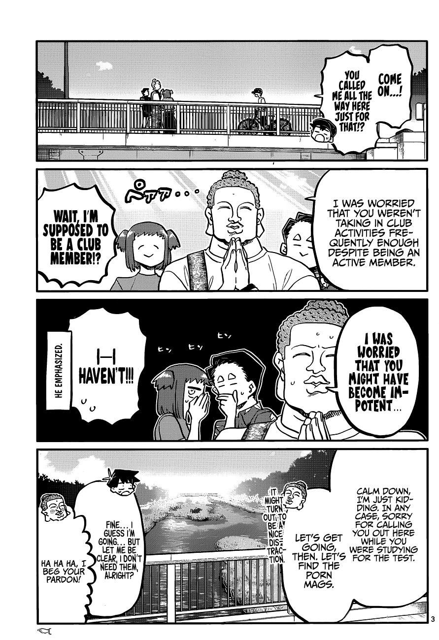 Komi-san wa Komyushou Desu Chapter 394 page 3 - Chapter 394: Riverside Death Game