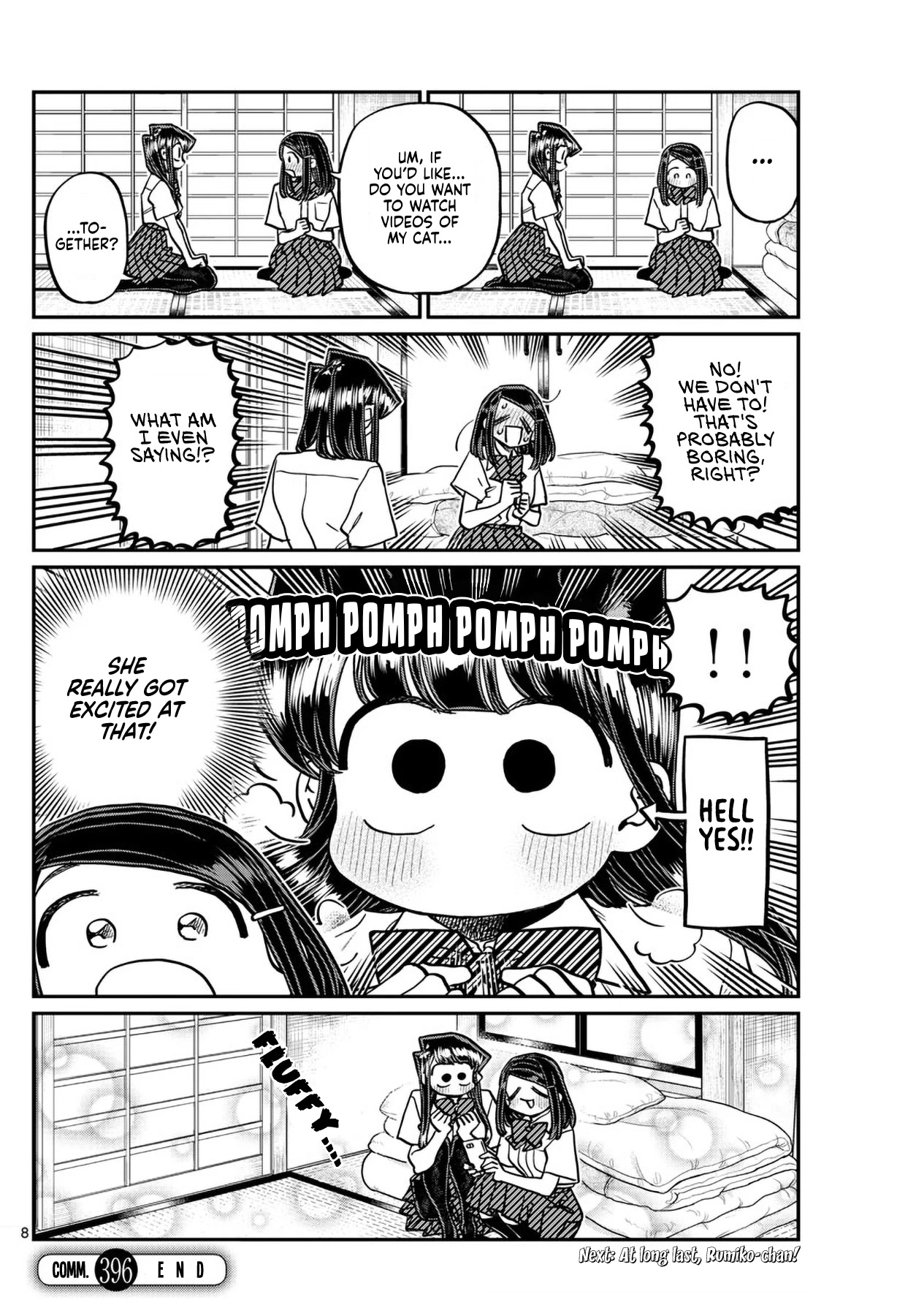 Komi-san wa Komyushou Desu Chapter 396 page 8 - Chapter 396: Side stories from camp.