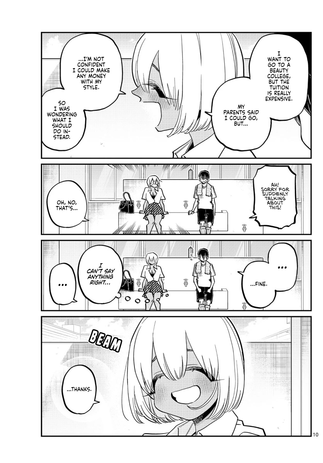Komi-san wa Komyushou Desu Chapter 397 page 10 - Chapter 397: Haircut