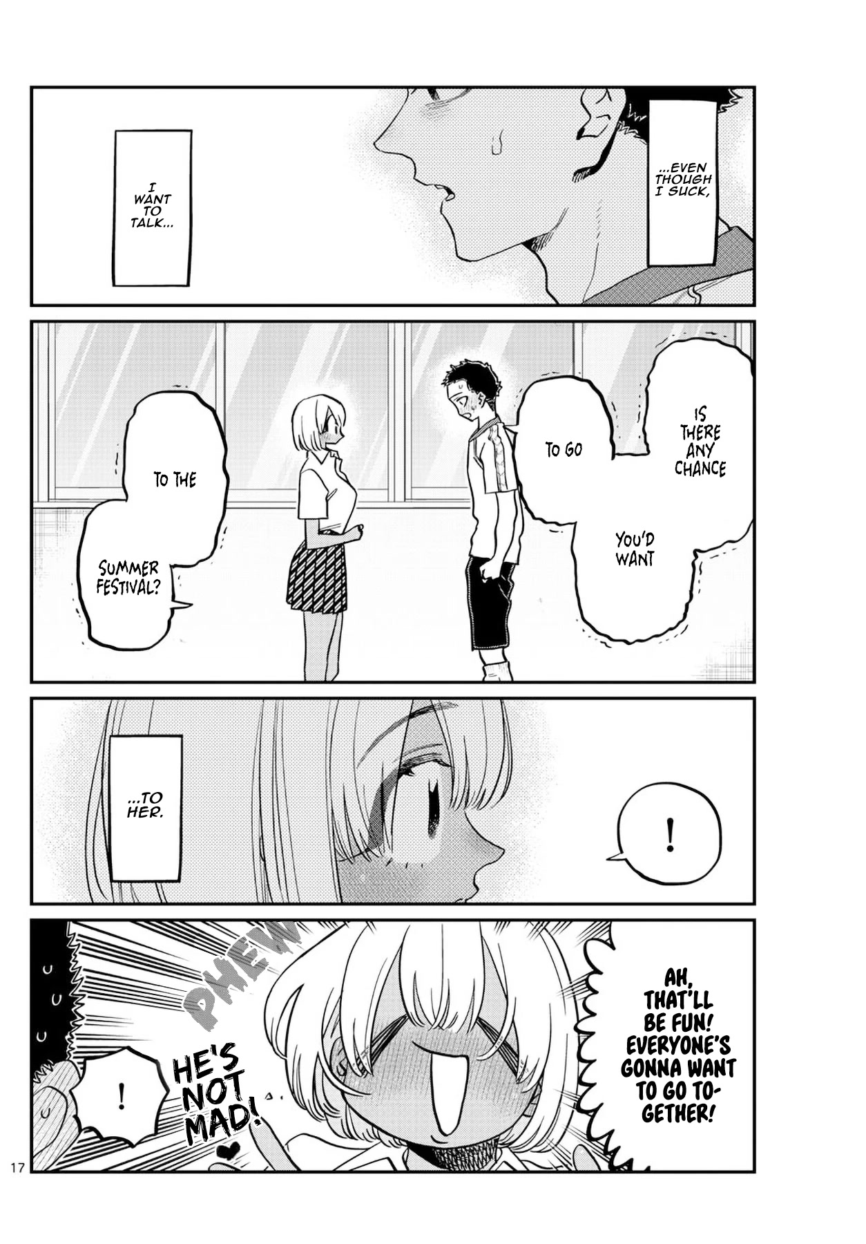 Komi-san wa Komyushou Desu Chapter 397 page 17 - Chapter 397: Haircut