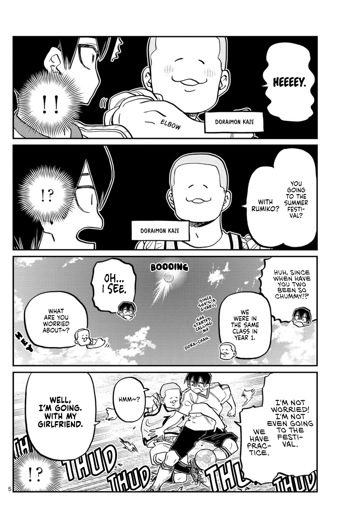 Komi-san wa Komyushou Desu Chapter 397 page 5 - Chapter 397: Haircut