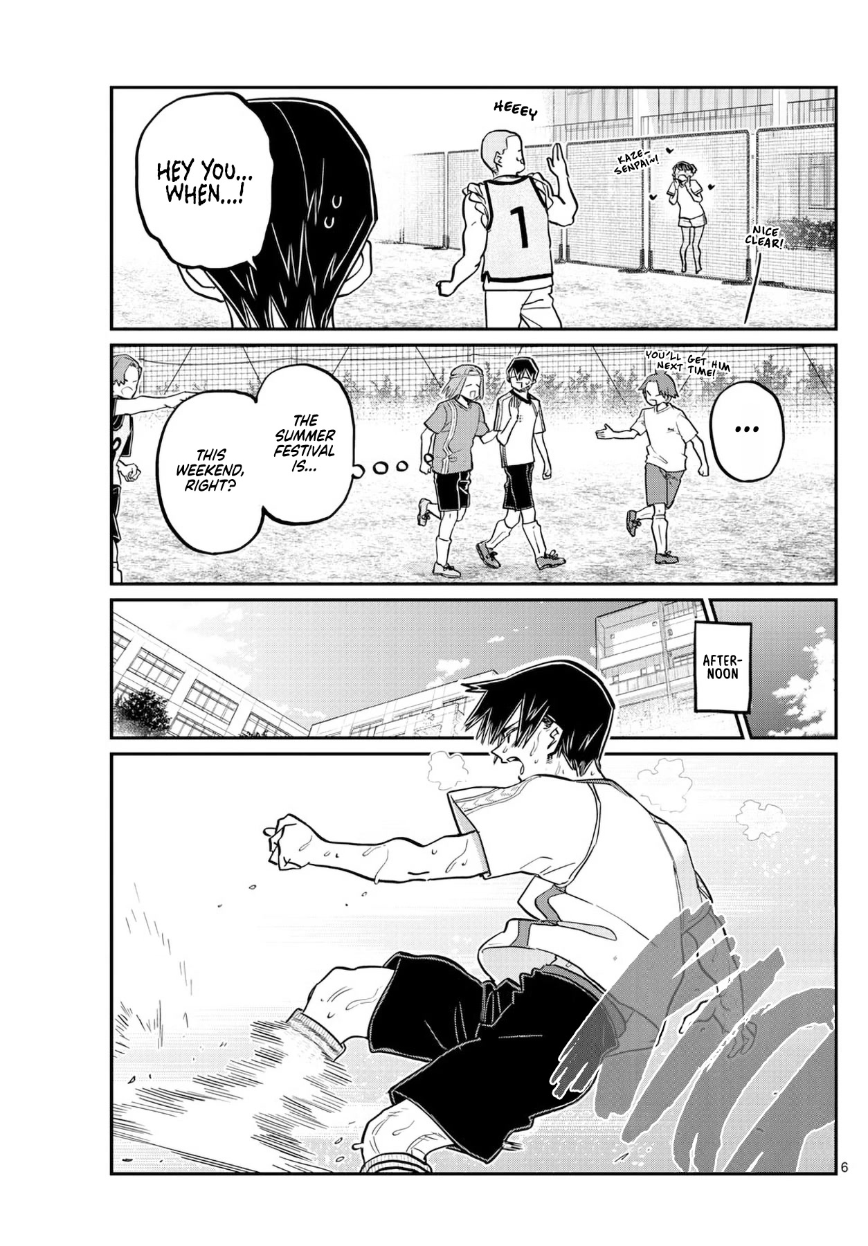 Komi-san wa Komyushou Desu Chapter 397 page 6 - Chapter 397: Haircut