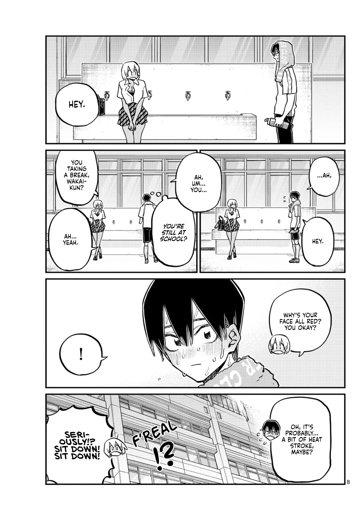 Komi-san wa Komyushou Desu Chapter 397 page 8 - Chapter 397: Haircut