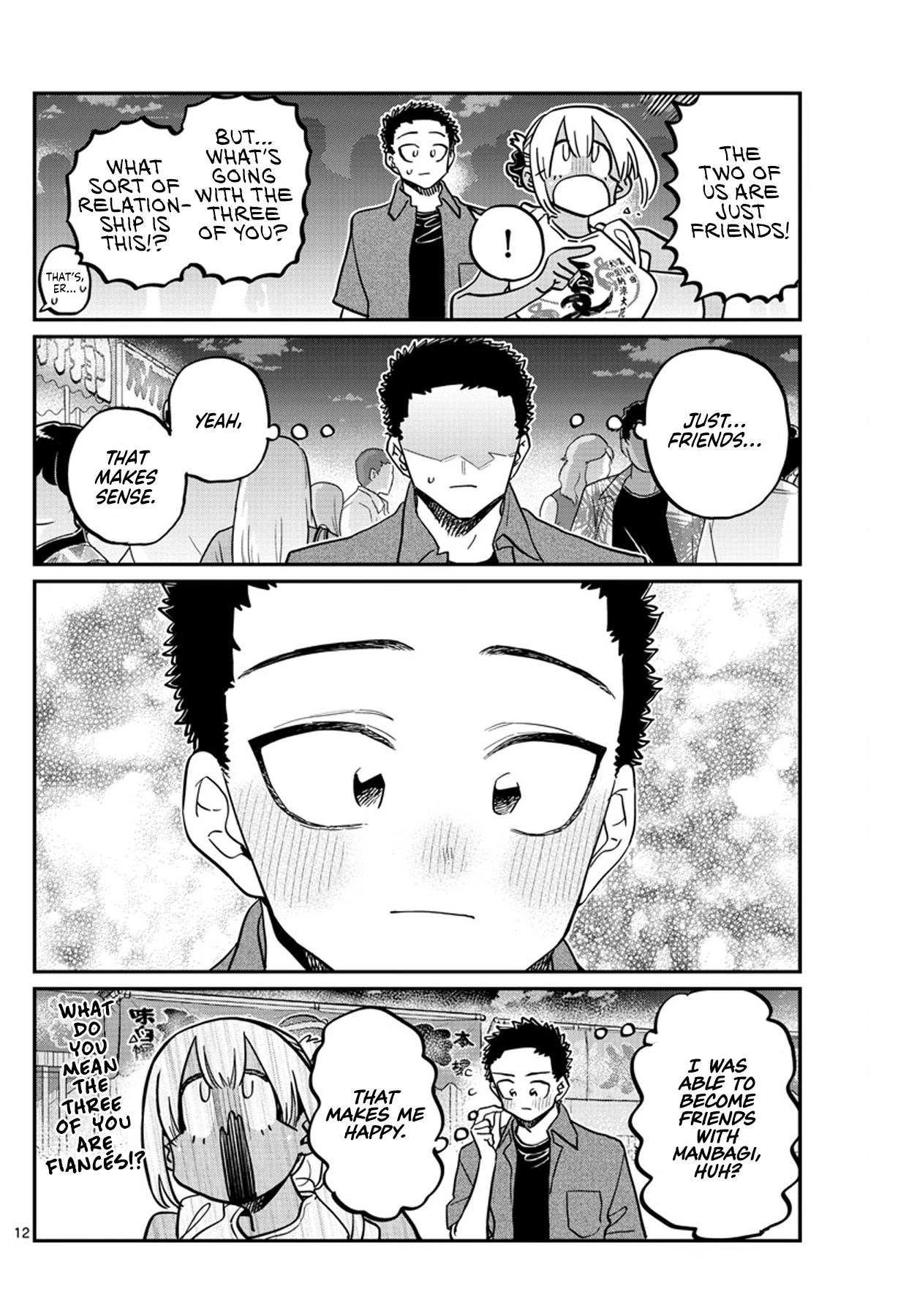 Komi-san wa Komyushou Desu Chapter 398 page 12 - Chapter 398: 3rd Year Summer Festival.