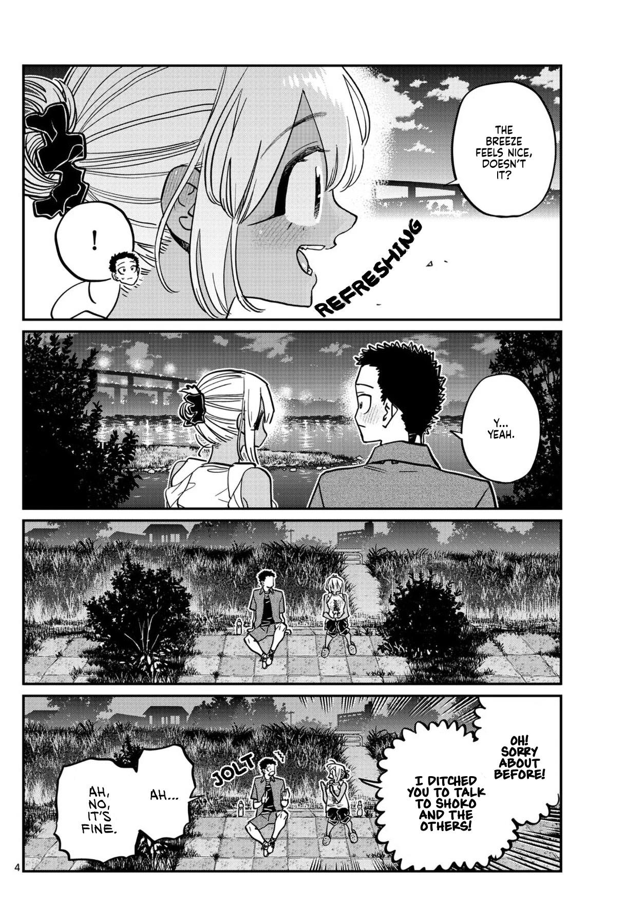 Komi-san wa Komyushou Desu Chapter 399 page 4 - Chapter 399: 3rd Year Summer Festival, Part 2.