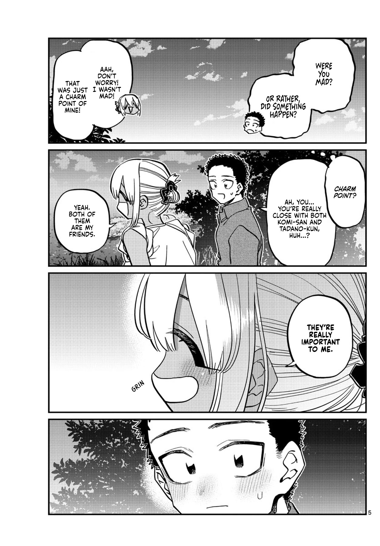 Komi-san wa Komyushou Desu Chapter 399 page 5 - Chapter 399: 3rd Year Summer Festival, Part 2.
