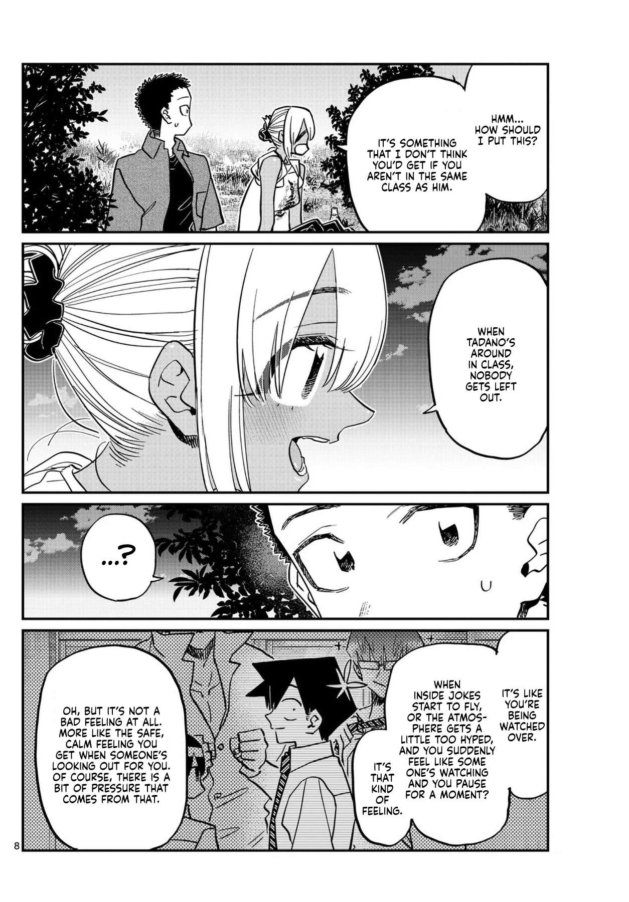 Komi-san wa Komyushou Desu Chapter 399 page 8 - Chapter 399: 3rd Year Summer Festival, Part 2.