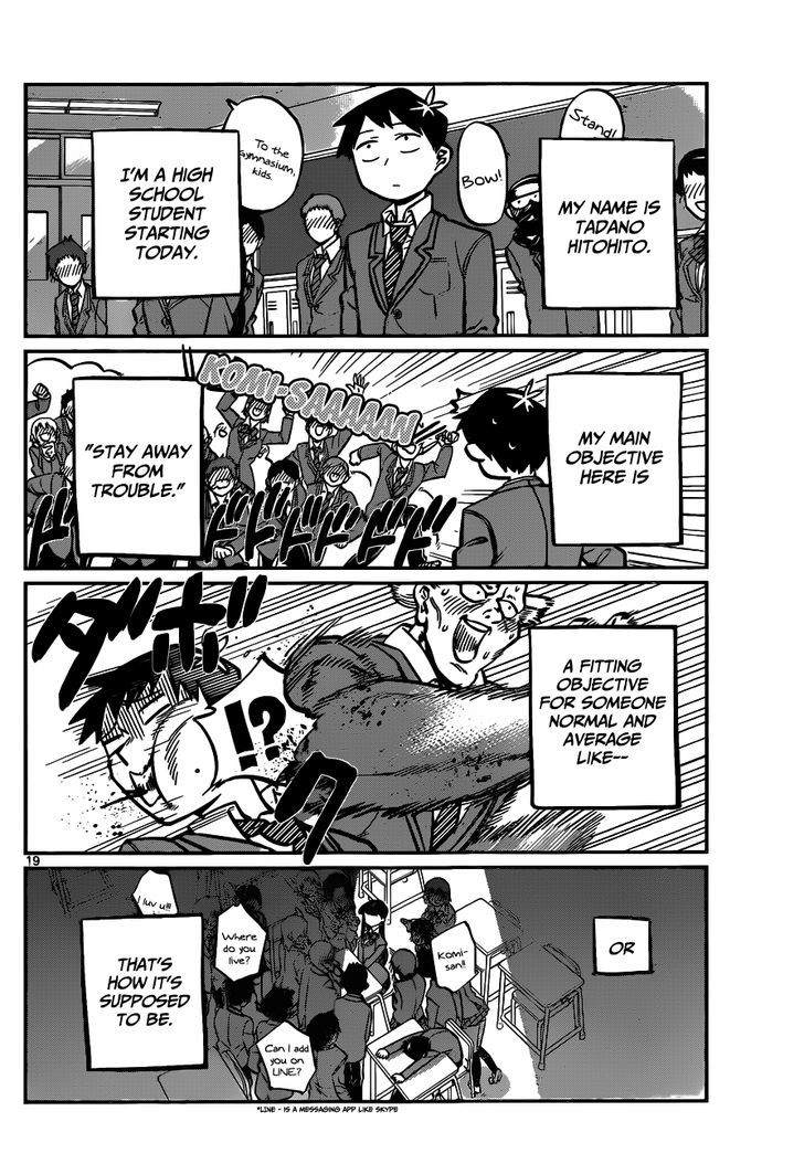 Komi-san wa Komyushou Desu Chapter 4 page 2 - Chapter 4 : Bad at This