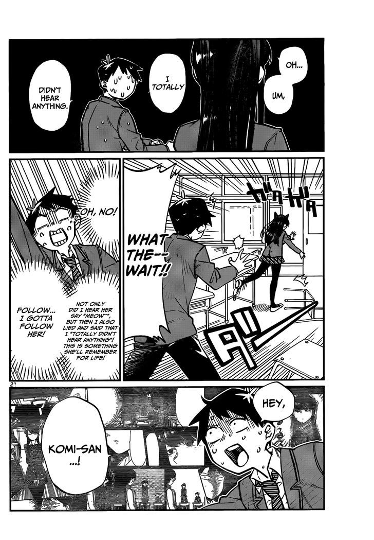 Komi-san wa Komyushou Desu Chapter 4 page 4 - Chapter 4 : Bad at This