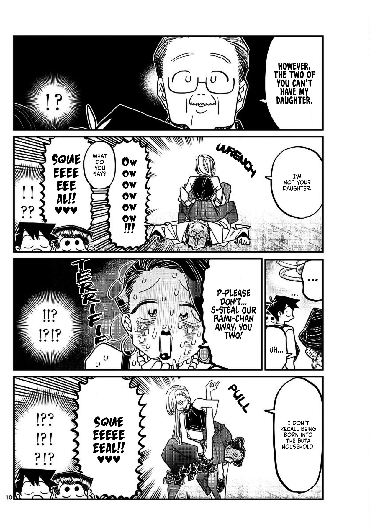 Komi-san wa Komyushou Desu Chapter 400 page 10 - Chapter 400: Kawai-san's House.