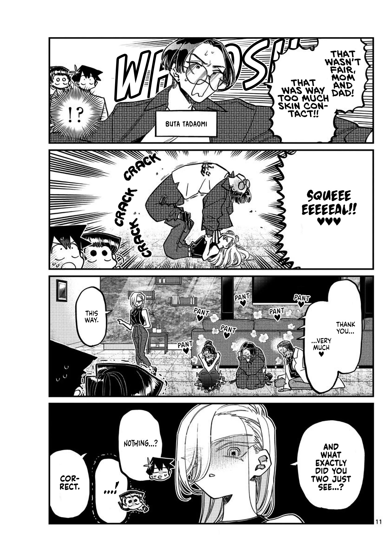 Komi-san wa Komyushou Desu Chapter 400 page 11 - Chapter 400: Kawai-san's House.