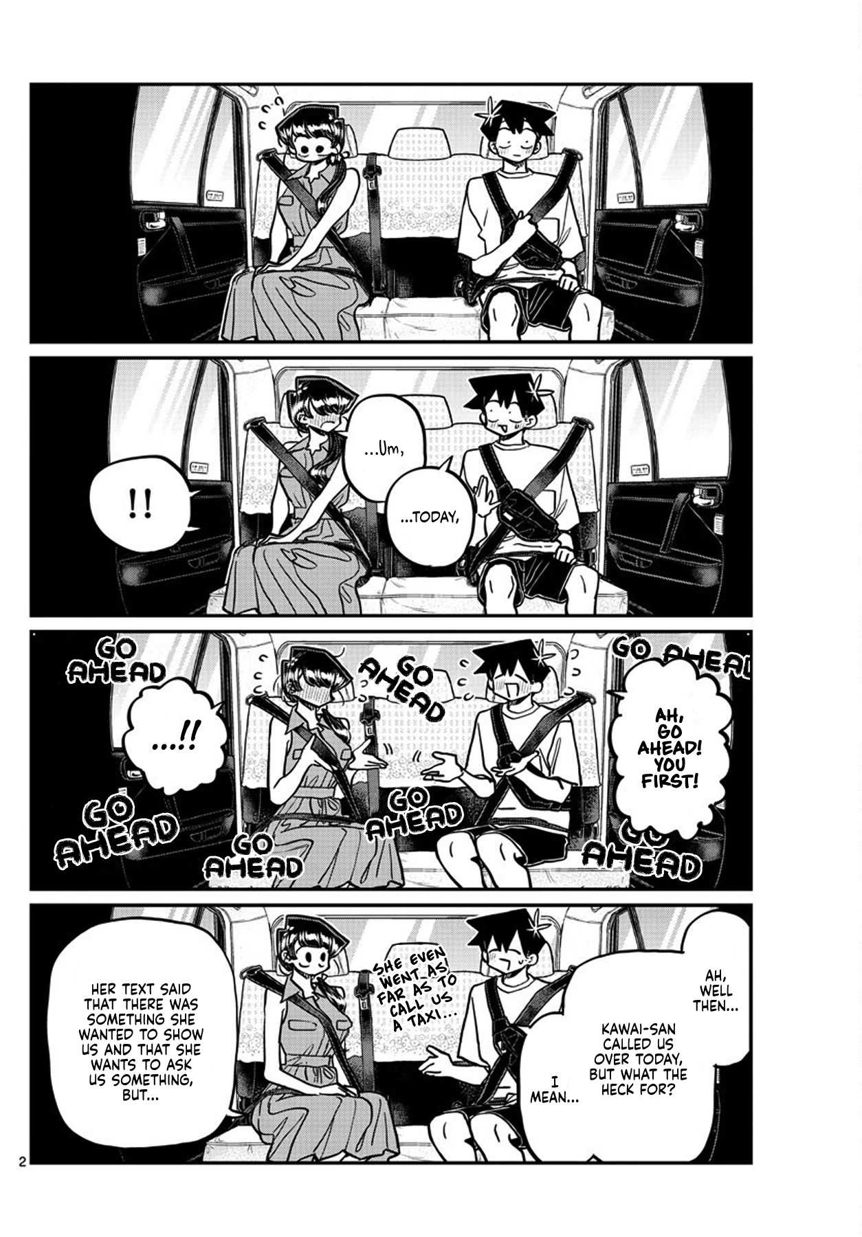 Komi-san wa Komyushou Desu Chapter 400 page 2 - Chapter 400: Kawai-san's House.