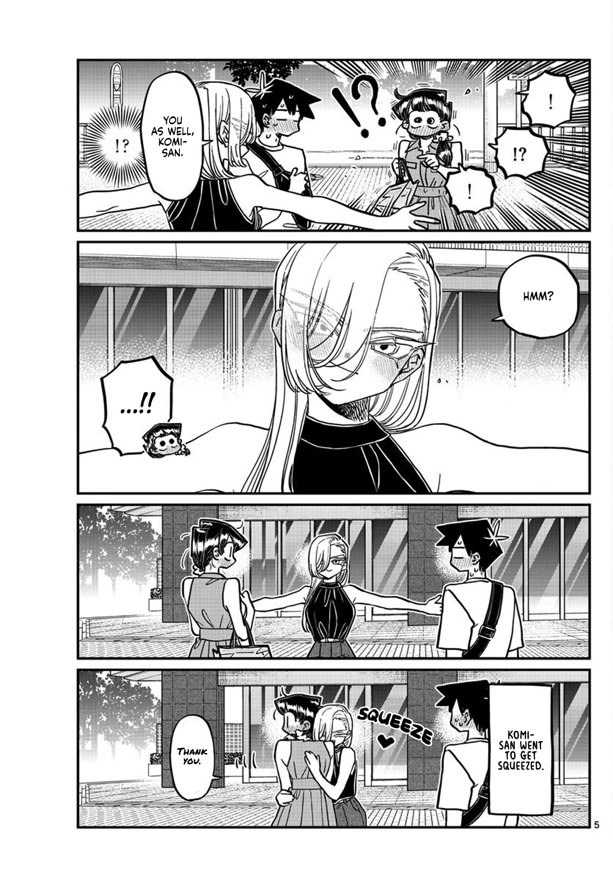 Komi-san wa Komyushou Desu Chapter 400 page 5 - Chapter 400: Kawai-san's House.