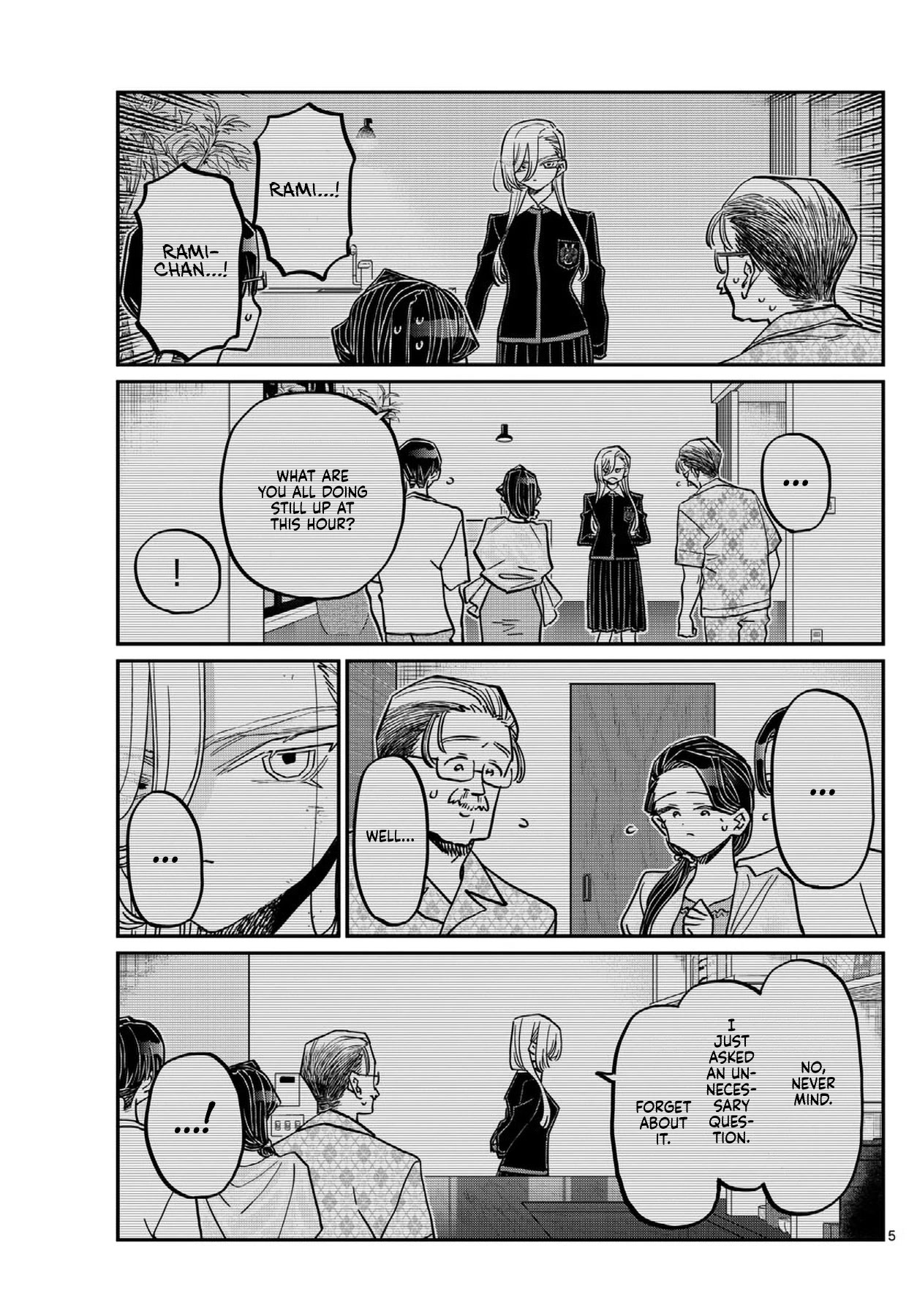 Komi-san wa Komyushou Desu Chapter 401 page 5 - Chapter 401: The Buta House.