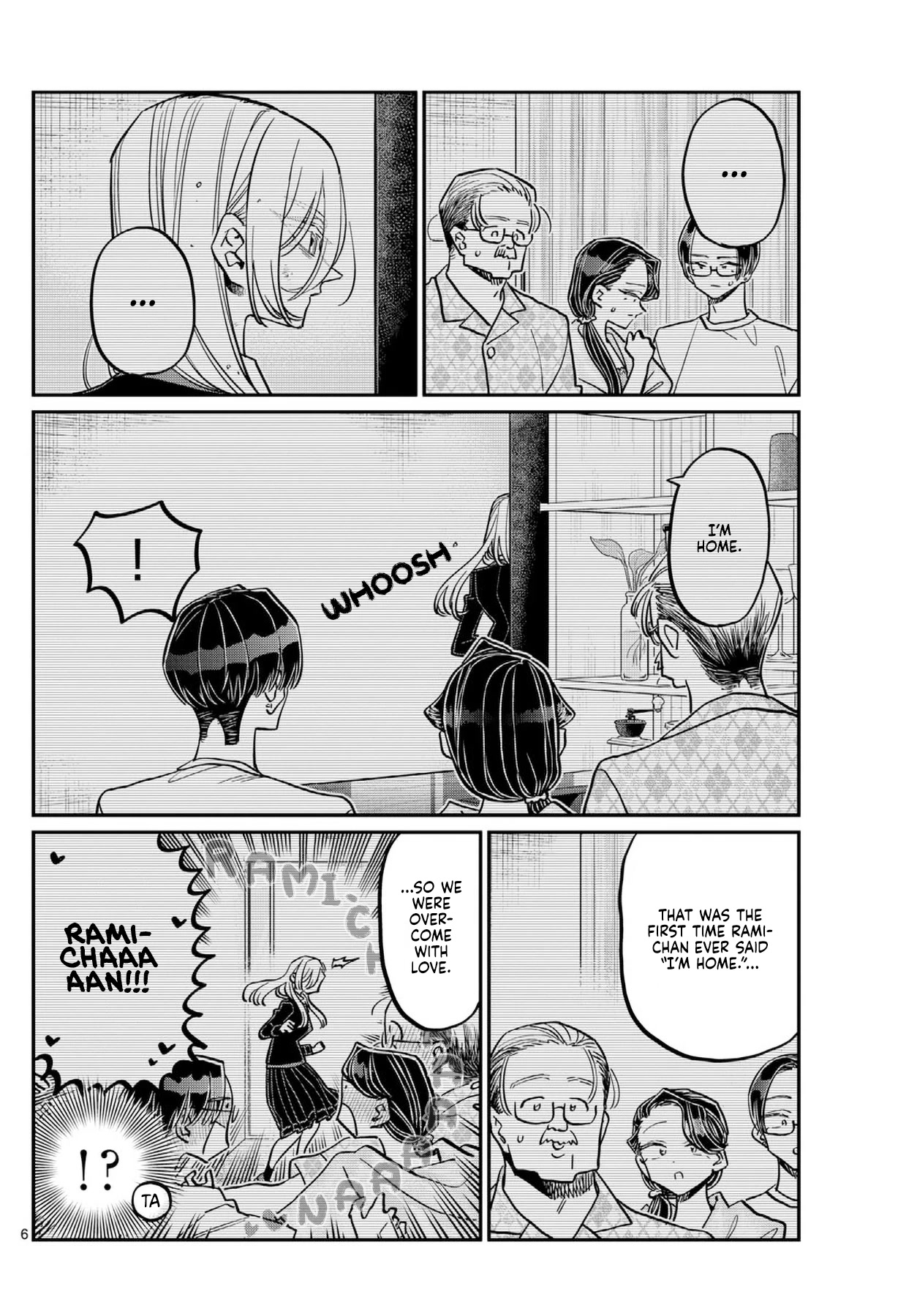 Komi-san wa Komyushou Desu Chapter 401 page 6 - Chapter 401: The Buta House.