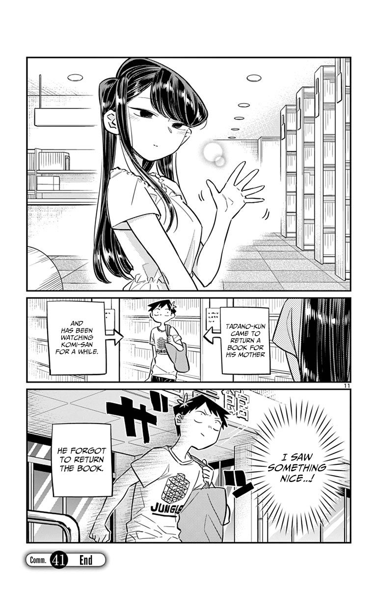 Komi-san wa Komyushou Desu Chapter 41 page 11 - Chapter 41