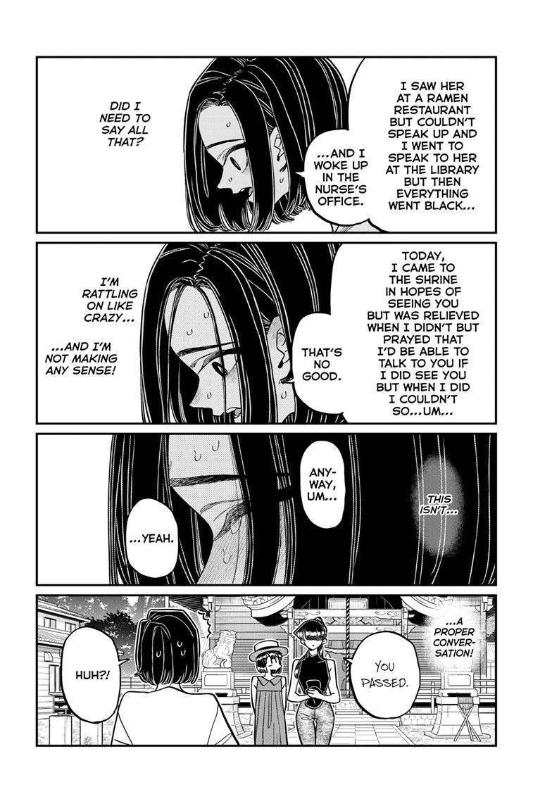 Komi-san wa Komyushou Desu Chapter 410 page 8 - Chapter 410