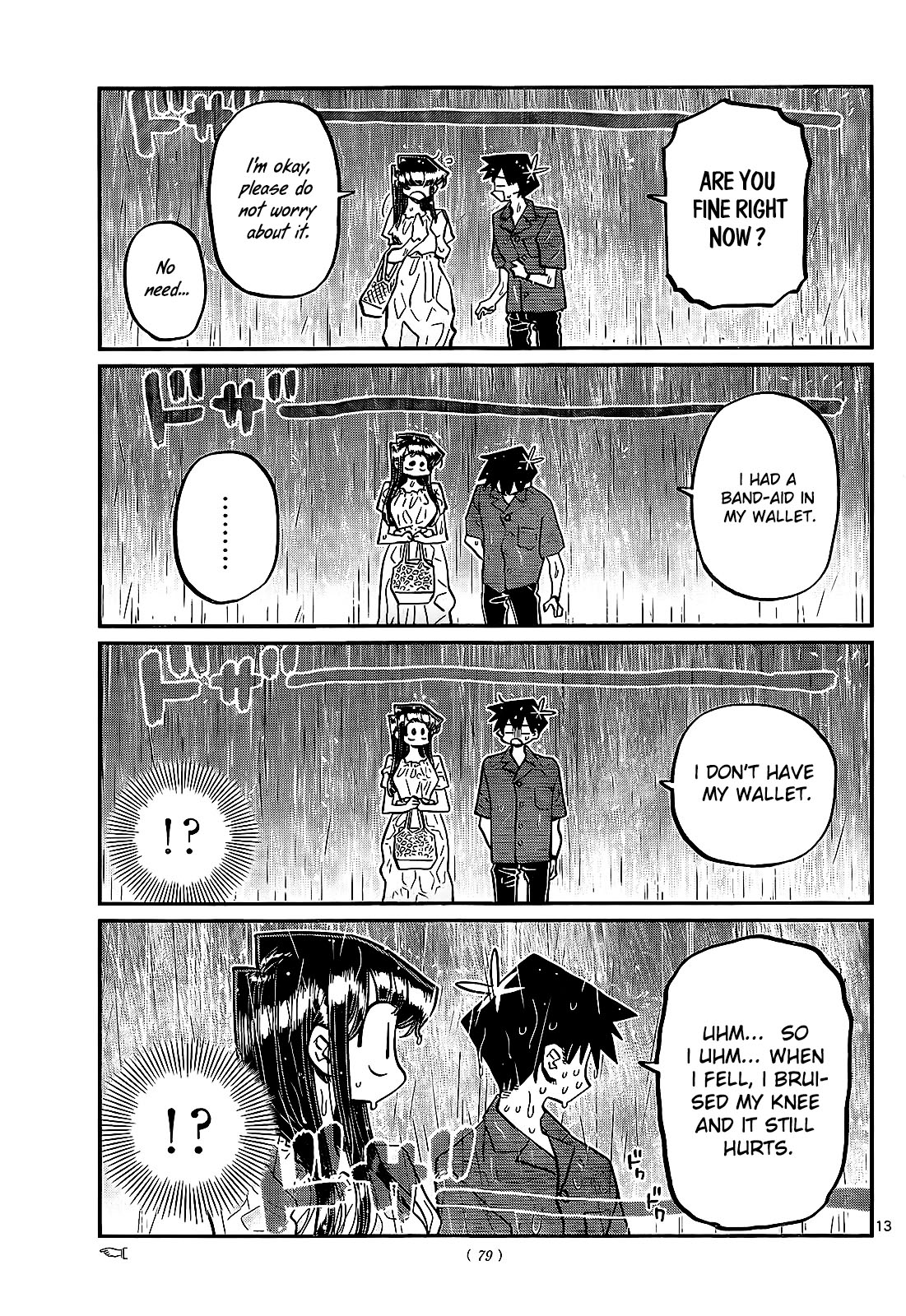 Komi-san wa Komyushou Desu Chapter 411 page 13 - Chapter 411: A two people summer festival stroll