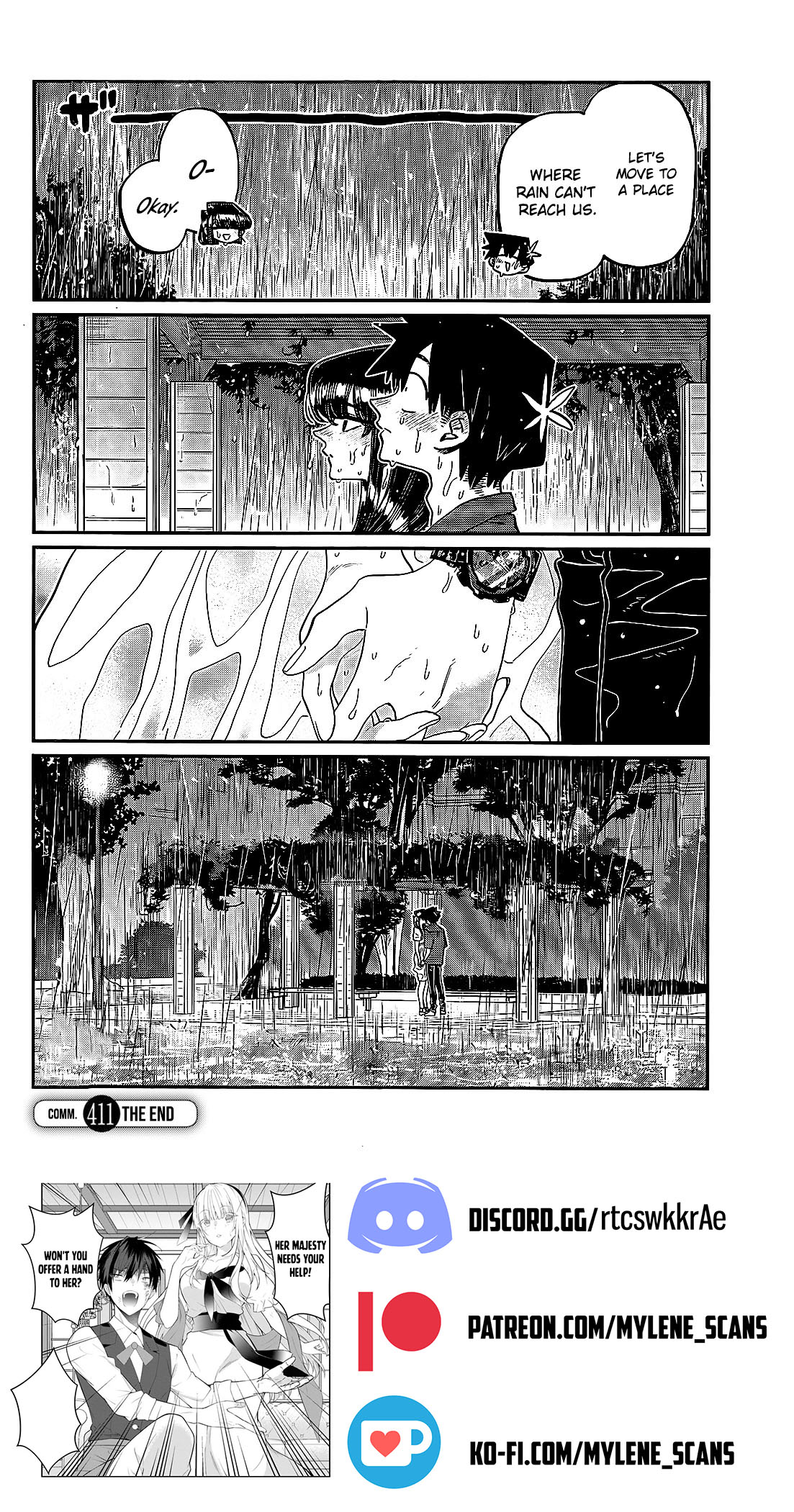 Komi-san wa Komyushou Desu Chapter 411 page 17 - Chapter 411: A two people summer festival stroll