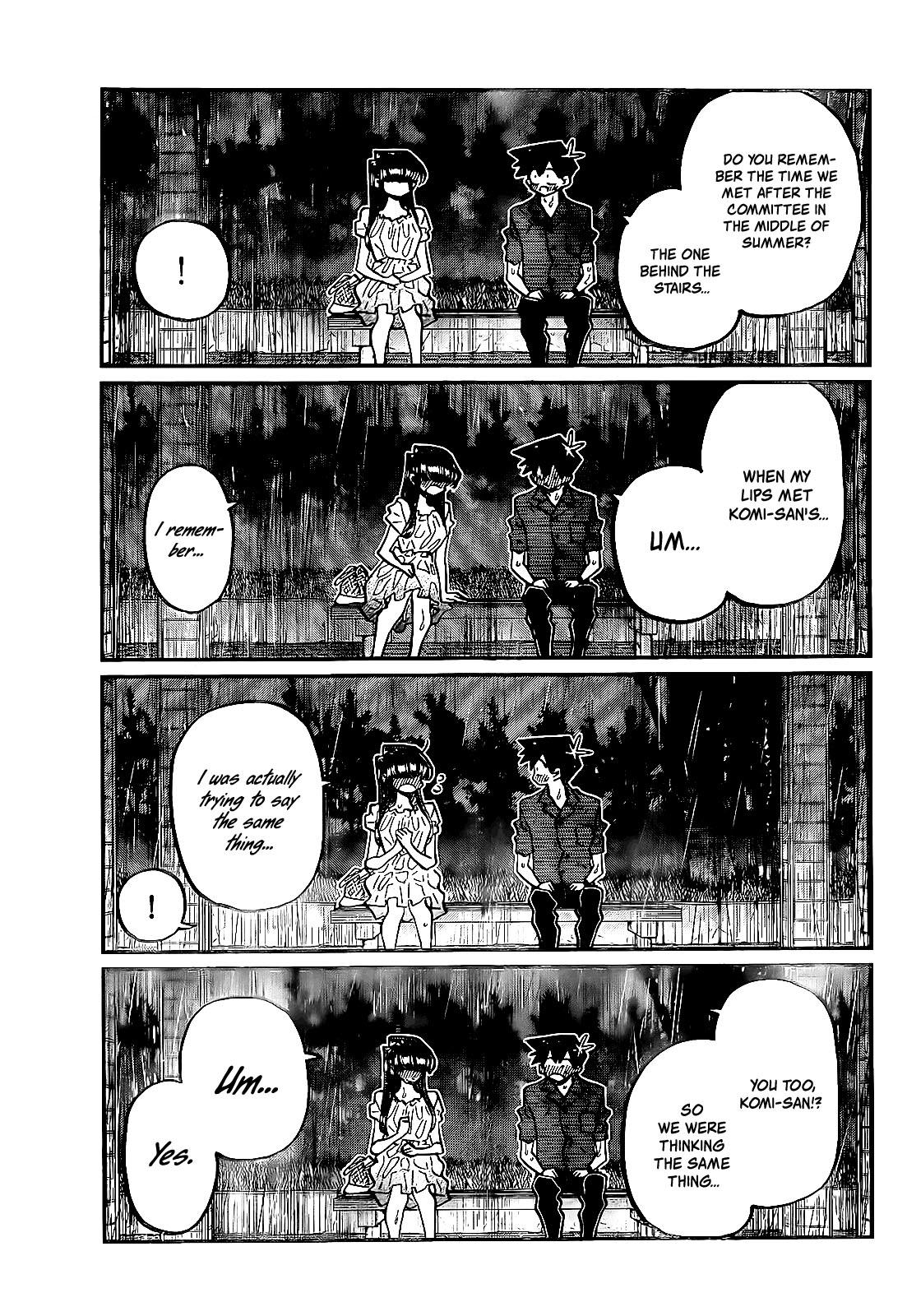 Komi-san wa Komyushou Desu Chapter 412 page 12 - Chapter 412: A two people Summer Festival stroll Part 2