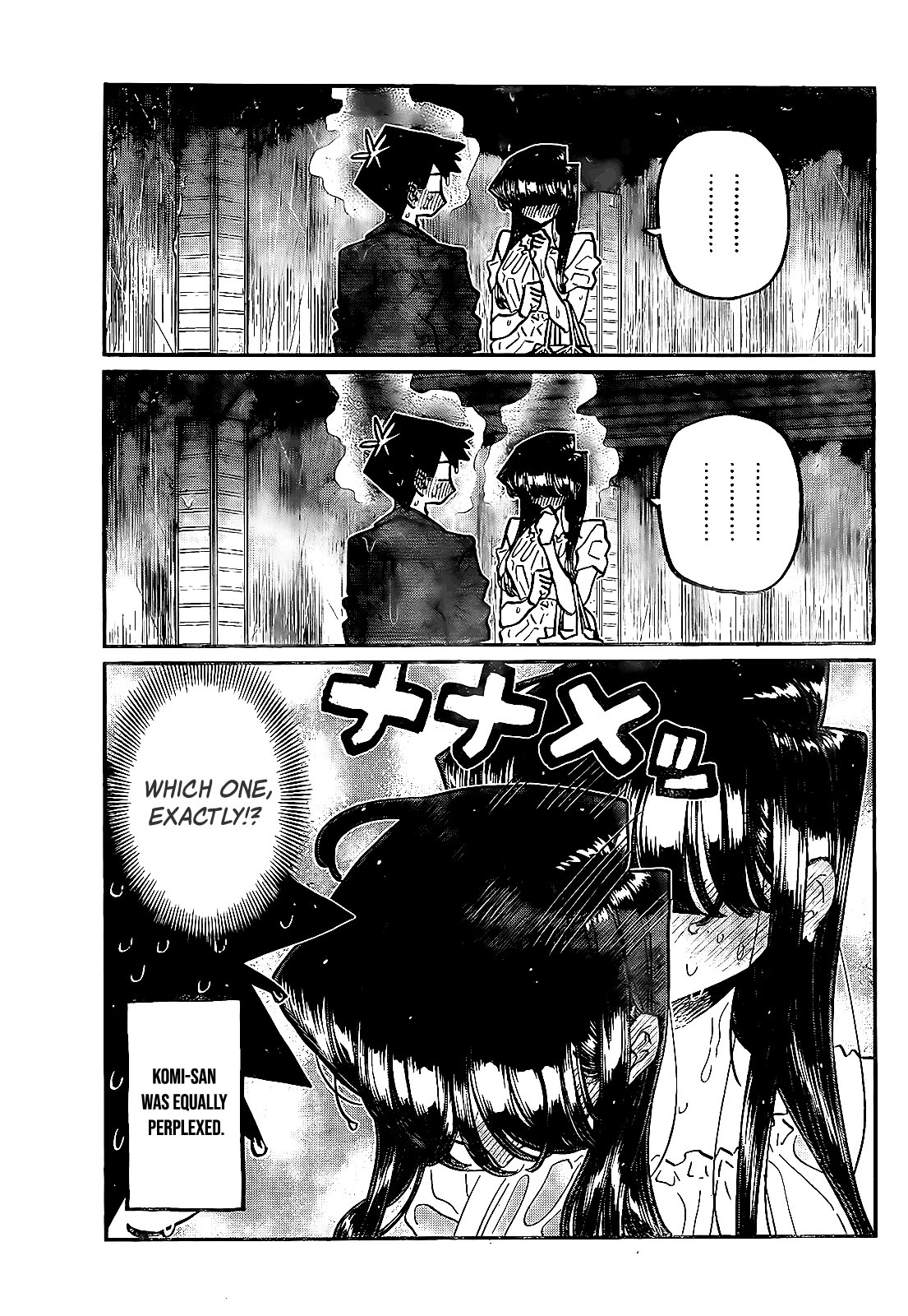 Komi-san wa Komyushou Desu Chapter 412 page 4 - Chapter 412: A two people Summer Festival stroll Part 2