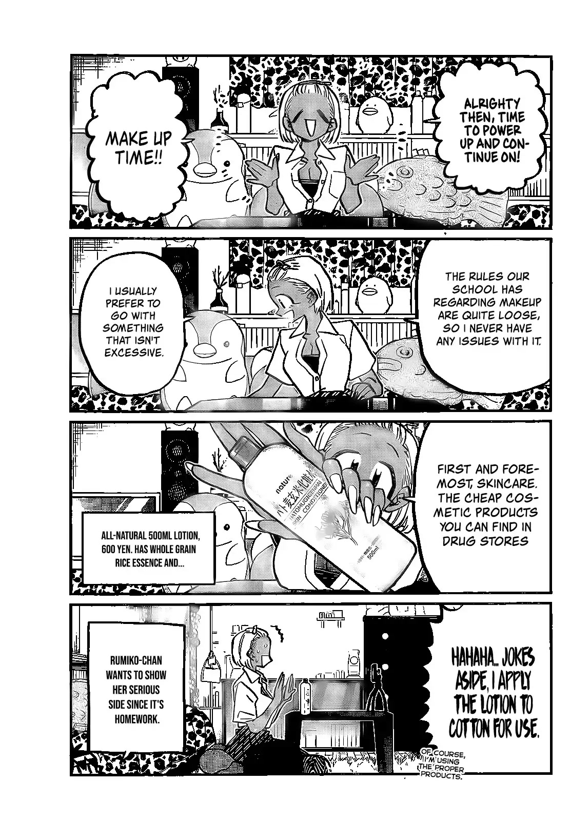 Komi-san wa Komyushou Desu Chapter 413 page 4 - Chapter 413: Make Up!