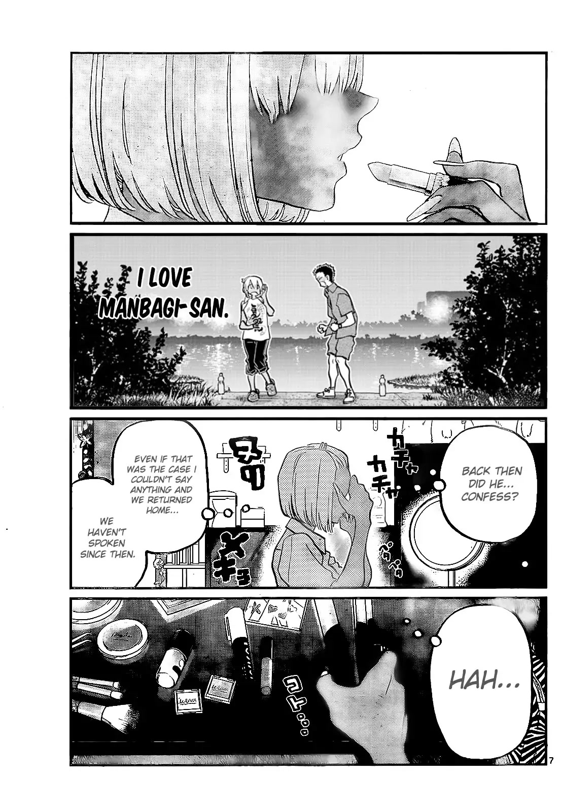 Komi-san wa Komyushou Desu Chapter 413 page 8 - Chapter 413: Make Up!