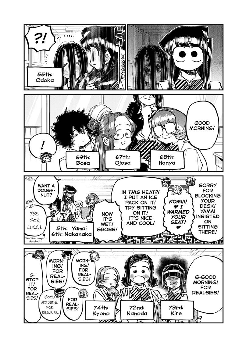 Komi-san wa Komyushou Desu Chapter 416 page 5 - Chapter 416